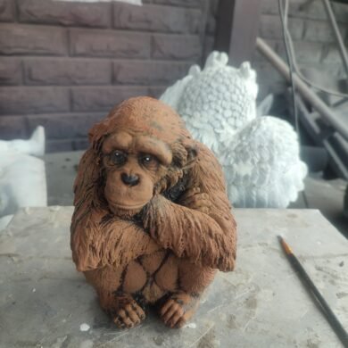 Садові фігури мавп